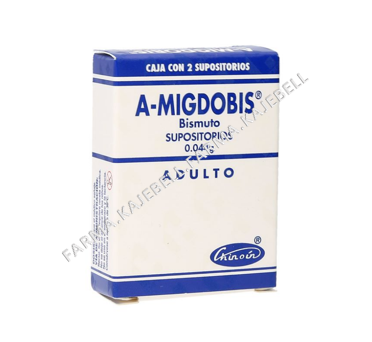 A-MIGDOBIS Adulto 0.044 Gr. C/2 Supositorios