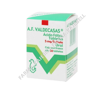A.F. VALDECASAS 5 Mg. C/50 Tabletas