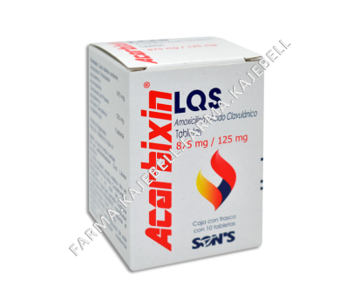 ACARBIXIN LQS 875/125 Mg. C/10 Tabletas