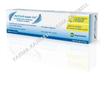 ACCUA ASEPTIC GEL 0.008 Gr. C/1 Tubo de 120 Gr