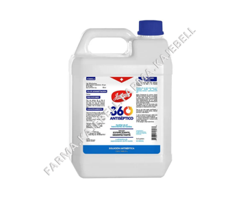 360 ANTISEPTICO SOLUCION 5 Litros 60 PPM